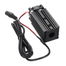 72X32x32mm Supporto Radiatore Fisso in aluminum con Ventola di Raffreddamento a Fessura per Modulo Laser a Diode da 12mm