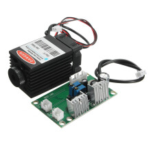1600mW 445nm/450nm fokussierbares CNC 12 V Blau-Laser-Modul TTL-Treiber Gravur