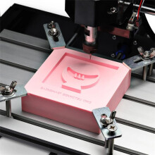 Roze harsplaat voor CNC graveermachine DIY knutselmodellen graveermateriaal decoraties