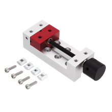 Mini Schraubstock 0 - 50 mm Spannwerkzeug für CNC 1610 1310 1419 Gravierer Alle 2020 Aluminiumprofil Werkbank DIY Schreibtischzange