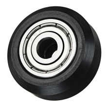5Mm POM black Ruota Idler Tipo D Accessori per Macchine CNC di Incisione e Fresatura