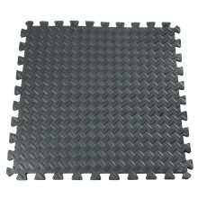 61 61 cm EVA - Schaumstoffboden - Interlocking - Fliesenmatte Showboden Gymnastik Spielzimmer Yogamatte Schwarz