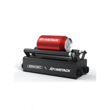 GEEKCREITxATOMSTACK R3 Automatischer Rotationsroller für Lasergravurmaschine Holzschnitt Design Desktop DIY Lasergravierer