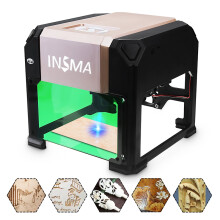 3000mW USB Lasergraveerder Desktop DIY Logo Markeerprinter Graveermachine