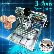 1610 Doe - het - zelf Mini 3 - Assige CNC Router Graveermachine Laser Graveermachine PCB PVC Freesmachine Houtgraveermachine