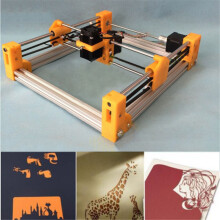 17x20cm Gebied 500mW Mini Laser Graveer - en Snijmachine Printer Kit Desktop