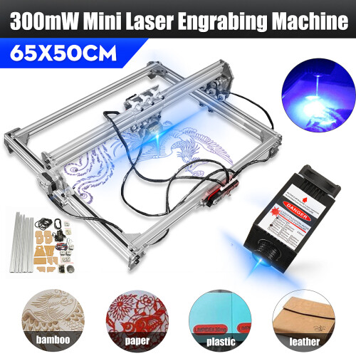50x65cm 300mW Mini Laser Graveer - en Snijmachine Printer Kit Desktop 1