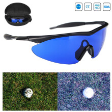 Occhiali per trovare palline da golf con lenti blue occhiali da sole meno affaticanti con scatola