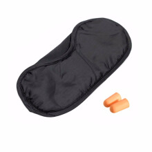 Maschera per gli occhi Tappi per le orecchie Essenziale per il sonno in auto e in aereo Patches multifunzionali Tappi per le orecchie