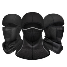 Winter Fleece Winddichte Vollgesichtsmaske Nackenwärmer Balaclava Ski Fahrrad Mütze Hut