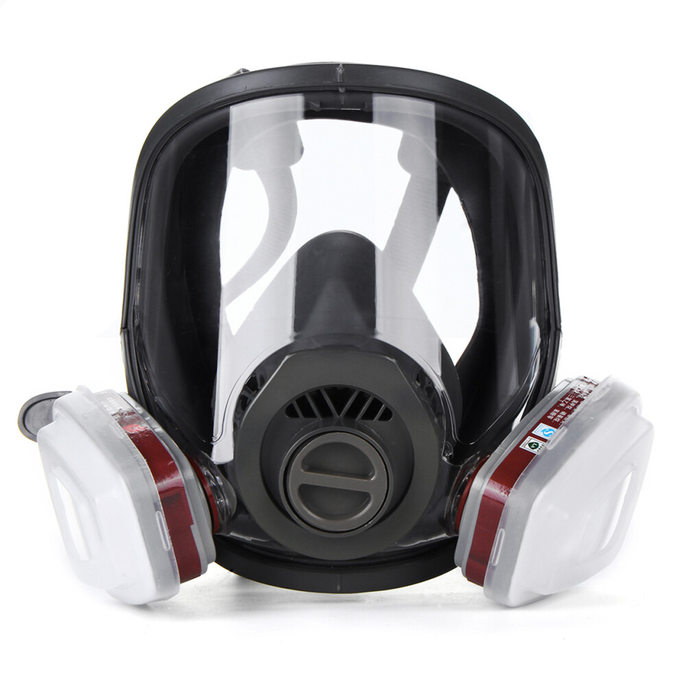 15 In 1 Full Face Gas Mask Facepiece Respirator Painting Spraying Mask 6800 Dust 300742220224