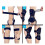Knee Joint Support Pad Powerful Rebound Spring Force Stabilizer Knee Booster 6
