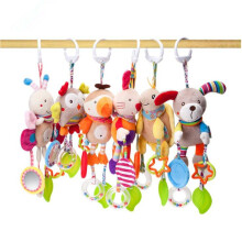 Baby carino sonagli di cotone campanella per neonati giocattoli di peluche per bambini e bambine.