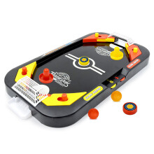 2 In 1 Gioco da Tavolo di Hockey su Ghiaccio Gioco Competitivo Mini Tavolo da Calcio Gioco Interattivo Genitore-Figlio Giocattoli Educativi per B