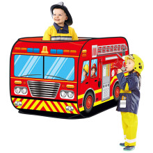 Casa da gioco pieghevole Tenda per bambini Camion dei pompieri Auto della polizia Autobus scolastici Camion dei gelati Casa modello Tenda giocatt