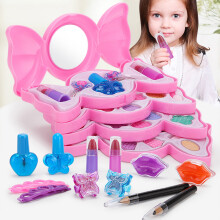 Set di Trucco Cosmetico Principessa per Bambine Ombretto Lucidalabbra Blush Giocattoli