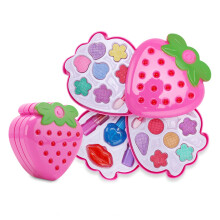 Set di trucco cosmetico per bambine con fragola kit ombretto lucidalabbra fard giocattoli per ragazze