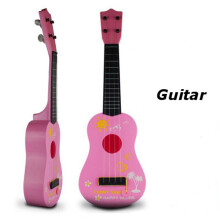 Kinder Kinder Simulation Gitarre Bildungs Spielzeug 4 - Saitige Akustik Entwicklungs Musikinstrumente