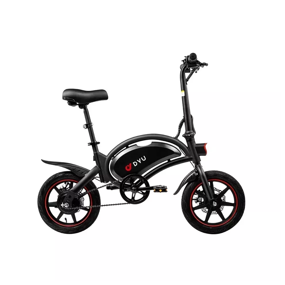 DYU D3F 14" Folding Electric Bike 250W Motor 36V 10Ah Lightweight