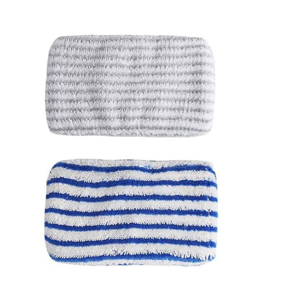 2Pcs Microfibre Cloth Pads For Rowenta Clean&Steam Zr005801 Cleaner Accessory