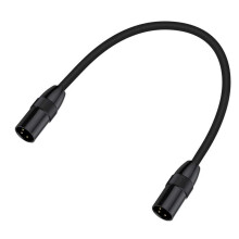 JUNSUNMAY XLR-Stecker auf Stecker, Mikrofonkabel, 3-polig, Audiokabel, symmetrisch, abgeschirmtes Kabel