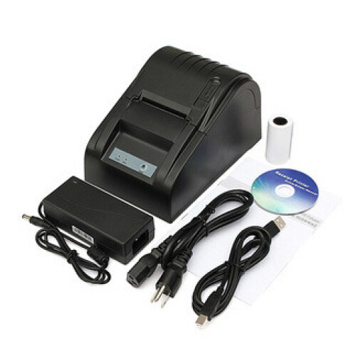 POS-5890T Portable 90mm / sec Thermal Receipt Printer 2