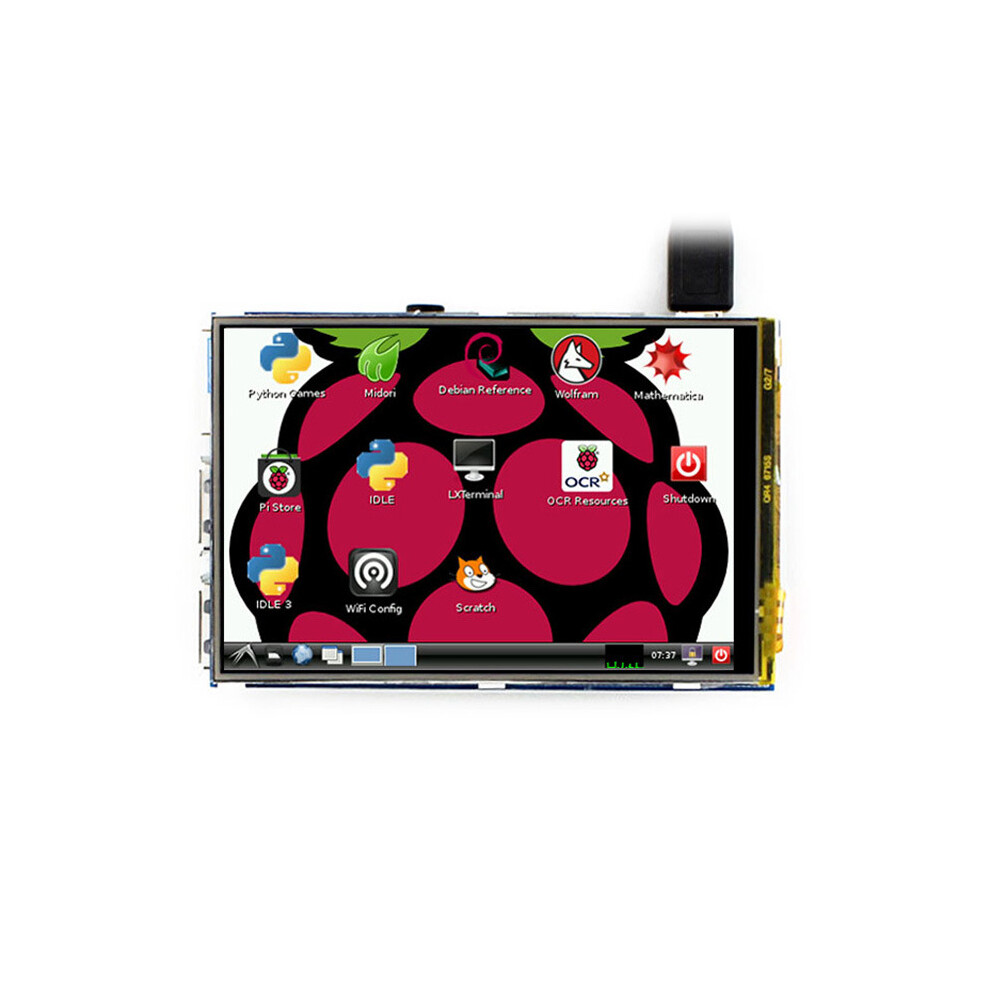 Waveshare 3.5 Inch 320X480 Touch Screen Tft Lcd For Raspberry Pi 766262132018