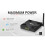 TANIX TX6s 4K Smart TV BOX Android 10 Lettore multimediale con telecomando 6