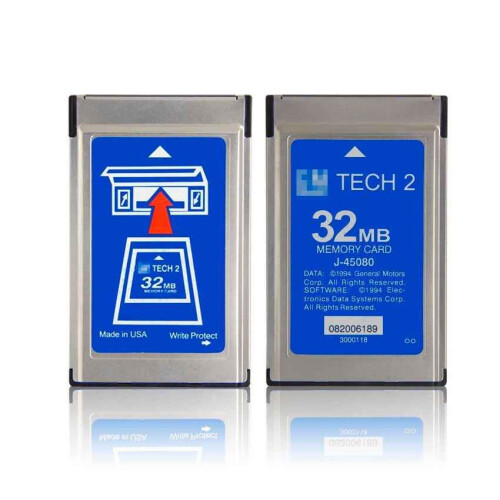 For Saab 1999-2012 GM Tech T2 32MB Dedicated Data Card 1