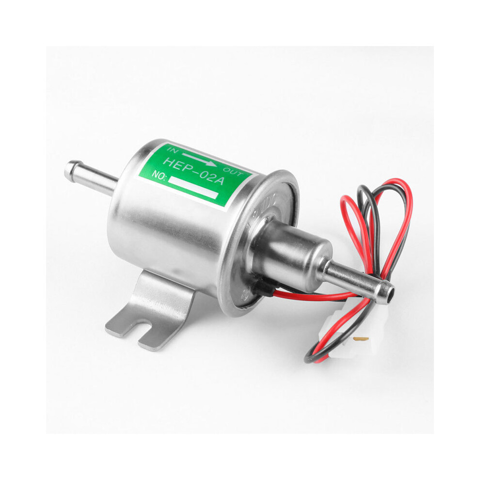 Hep-02A Universal Car 12V Fuel Pump Inline Low Pressure Electric Fuel Pump 766262130953