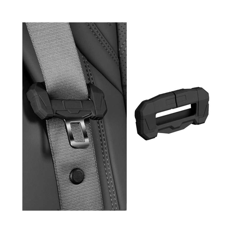 Small Car Seatbelt Buckle Protective Cover Anti Scratch Silicone Protector For Safety Belt Plugs 766262129094
