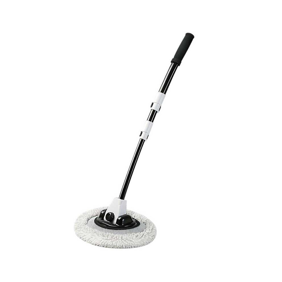 Soft Hair Curved Rod Car Wash Long Handle Telescopic Mop 766262129247