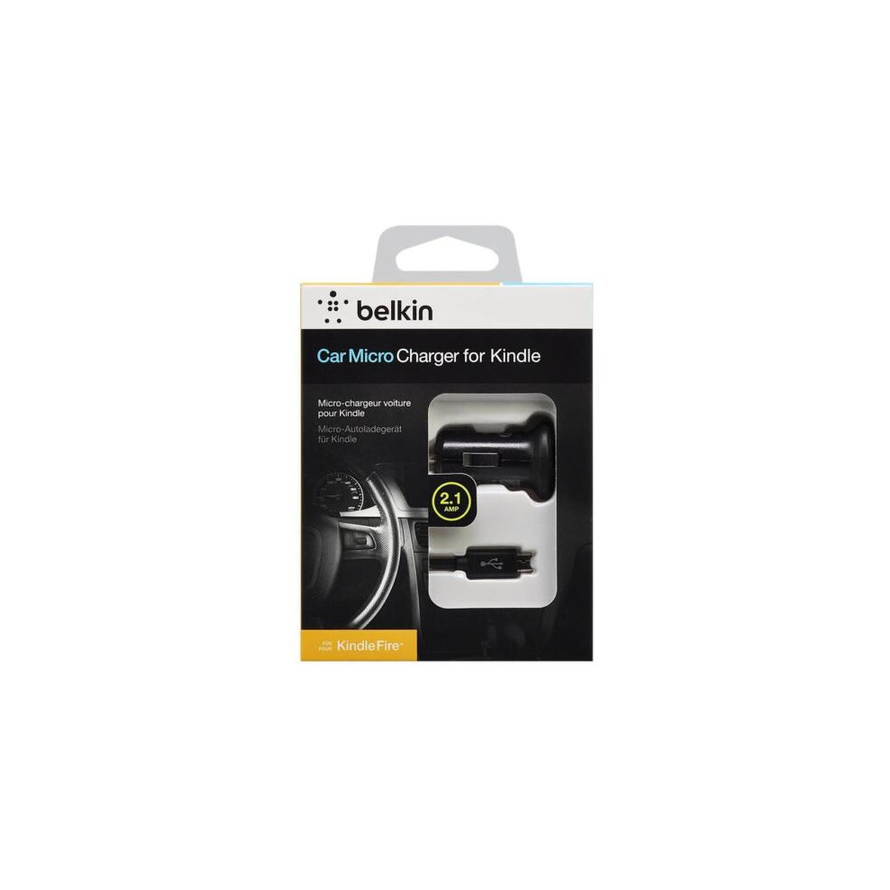 Belkin Mobile Device Car Cigar lighter Charger USB-A To Micro-USB F5L121CW