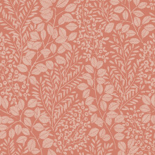 (Coral) Elin Botanical Vinyl Wallpaper Fine Decor