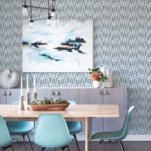 Fine Decor (Blue) Erik Building Blocks Vinyl Wallpaper Fine Decor 2