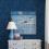 Fine Decor (Blue) Elin Botanical Vinyl Wallpaper Fine Decor 3