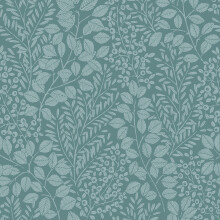 (Sky Blue) Elin Botanical Vinyl Wallpaper Fine Decor