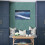 Fine Decor (Sky Blue) Elin Botanical Vinyl Wallpaper Fine Decor 2