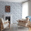 Fine Decor (Blue) Inge Floral Vinyl Wallpaper Fine Decor 2