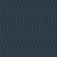 (Navy) Lars Retro Wave Vinyl Wallpaper Fine Decor