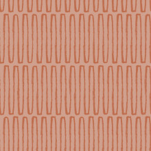 (Coral) Lars Retro Wave Vinyl Wallpaper Fine Decor