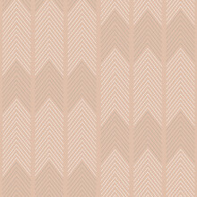 (Blush) Nyle Chevron Stripe Vinyl Wallpaper Fine Decor