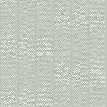 (Grey) Nyle Chevron Stripe Vinyl Wallpaper Fine Decor