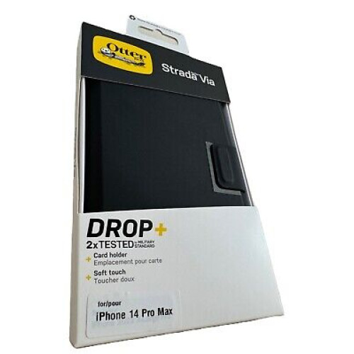OtterBox OTTERBOX Strada Via Wallet Case Cover for iPhone 14 Pro Max  Flip Folio Card