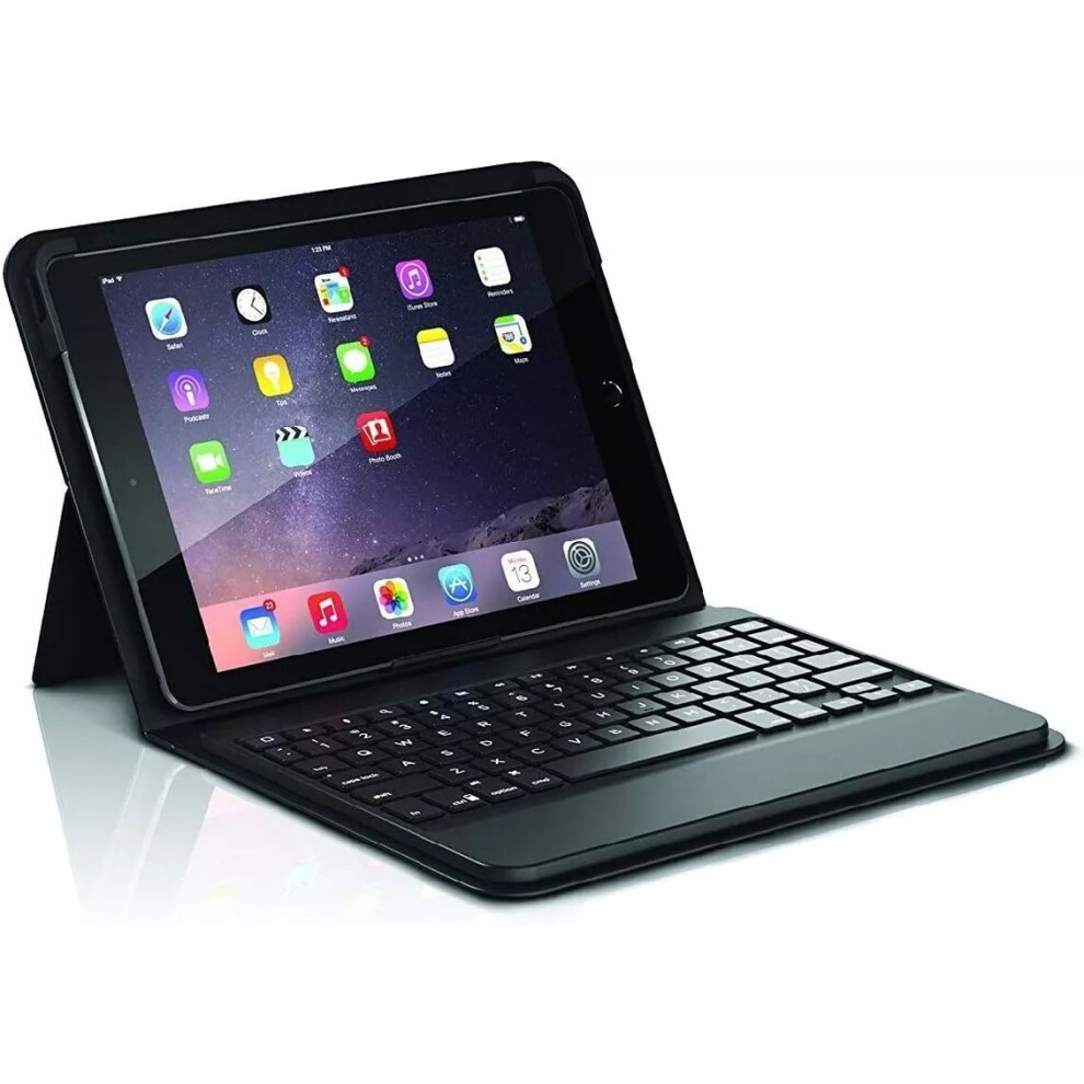 Zagg Messenger Folio Uk Keyboard Case Cover For Ipad 5Th 6Th Gen Ipad Pro 9.7" 848467048551