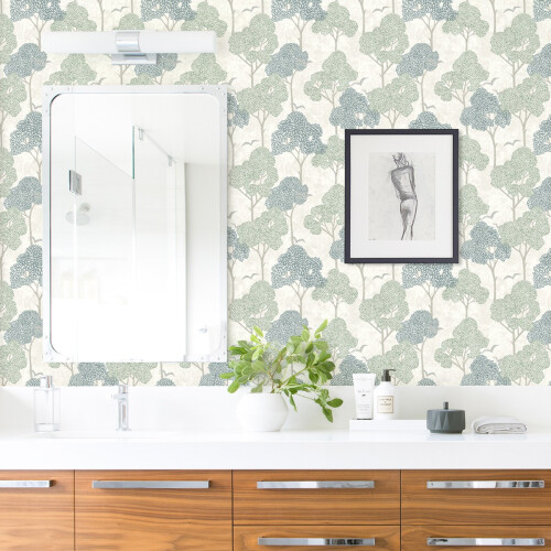 Fine Decor (Green) Lykke Tree Wallpaper Fine Decor 2