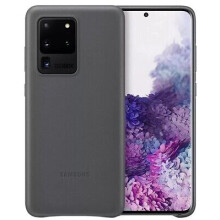 Official Genuine Samsung Galaxy S20 Ultra Leather Cover Grey Case EF-VG988LJEG