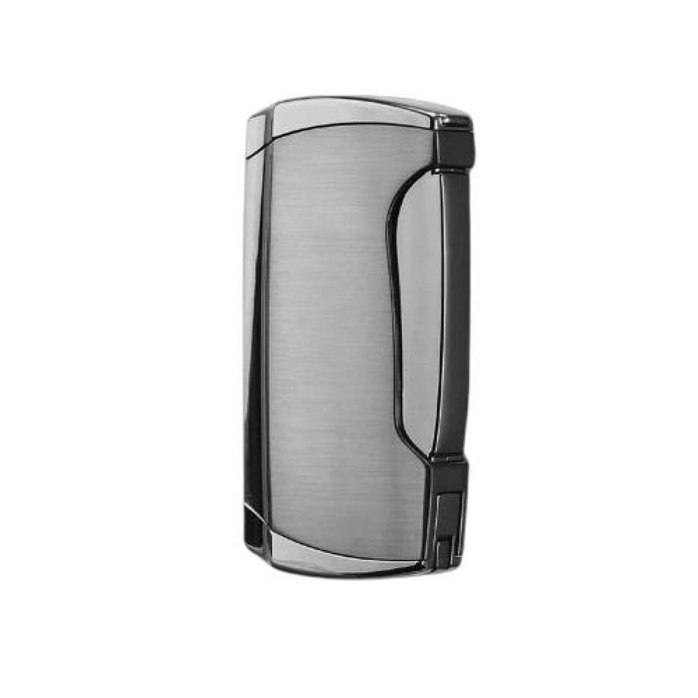 Yeuligo Grey (Grey) Torch Double Jet Flame Cigar Lighter