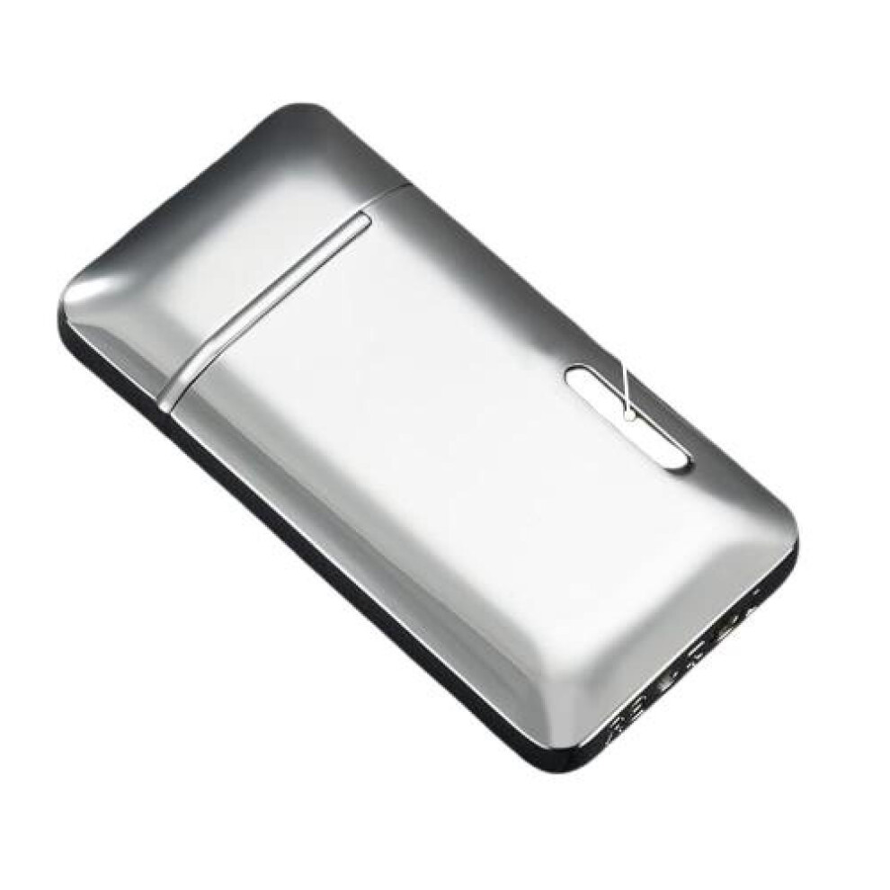 Yeuligo Silver (Silver) 2 Pack Mini Torch Lighter Butane Refillable