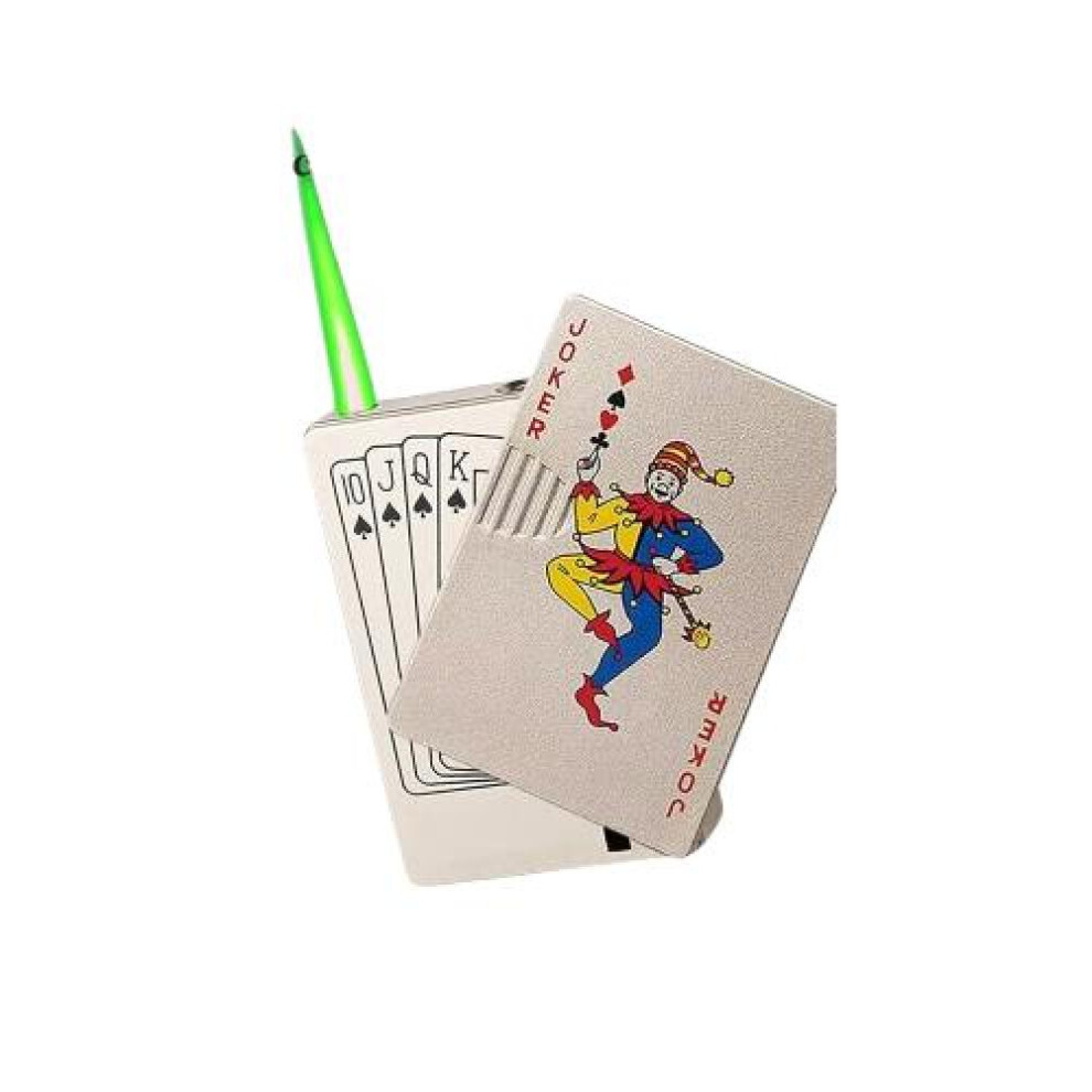 Yeuligo Torch Flame Ace Card Refillable Butane Lighter